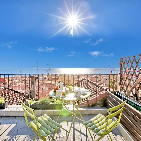 Un Terrazzo Nella Pigna, Sea-view Terrace - Happy 公寓