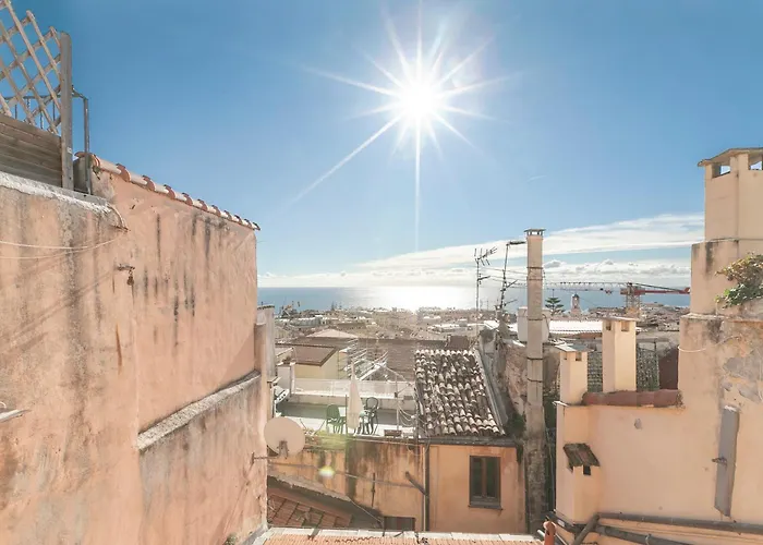 شقة Un Terrazzo Nella Pigna - Happy *